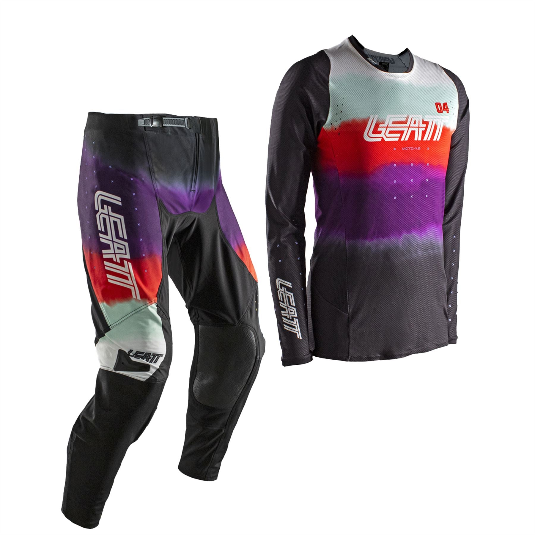 Leatt 2025 Motocross Combo Kit 4.5 Womens Sunburn